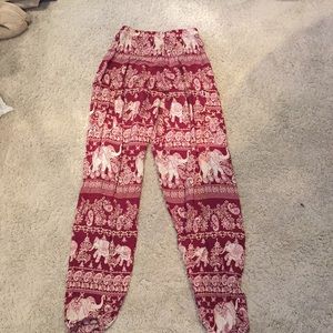 Elephant flow pants